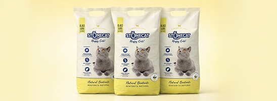 Presentaciones de Stonecat Limón - Bentonita Natural con fragancia